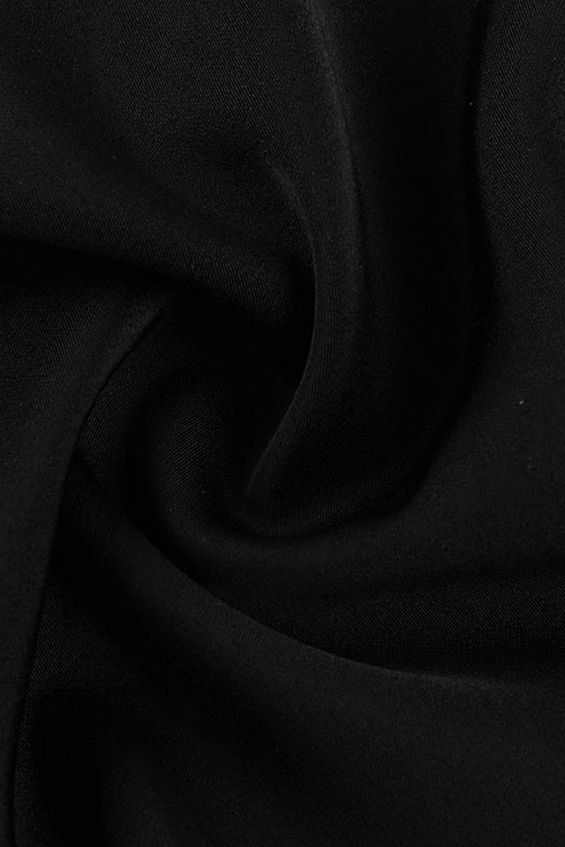 CWDSD7607_SLIM FIT CASUAL RUCHED STRAP DRESS