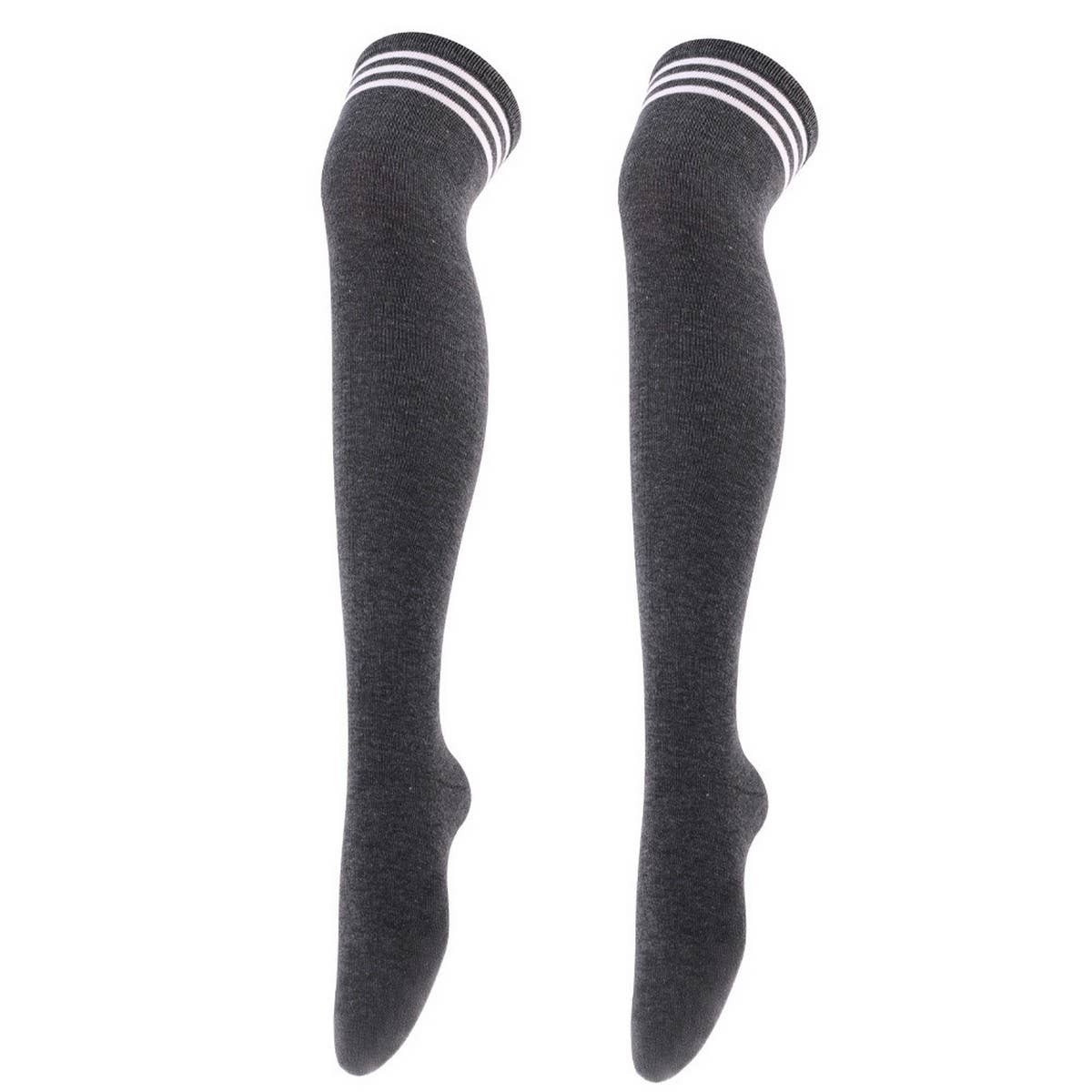 CWMM10088_WOMENKNEE-HIGH DANCE SOCKS COSPLAY