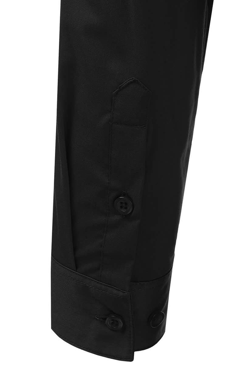 CWTSTL709_3/4 Sleeve Button Down Collar Shirt Blouse