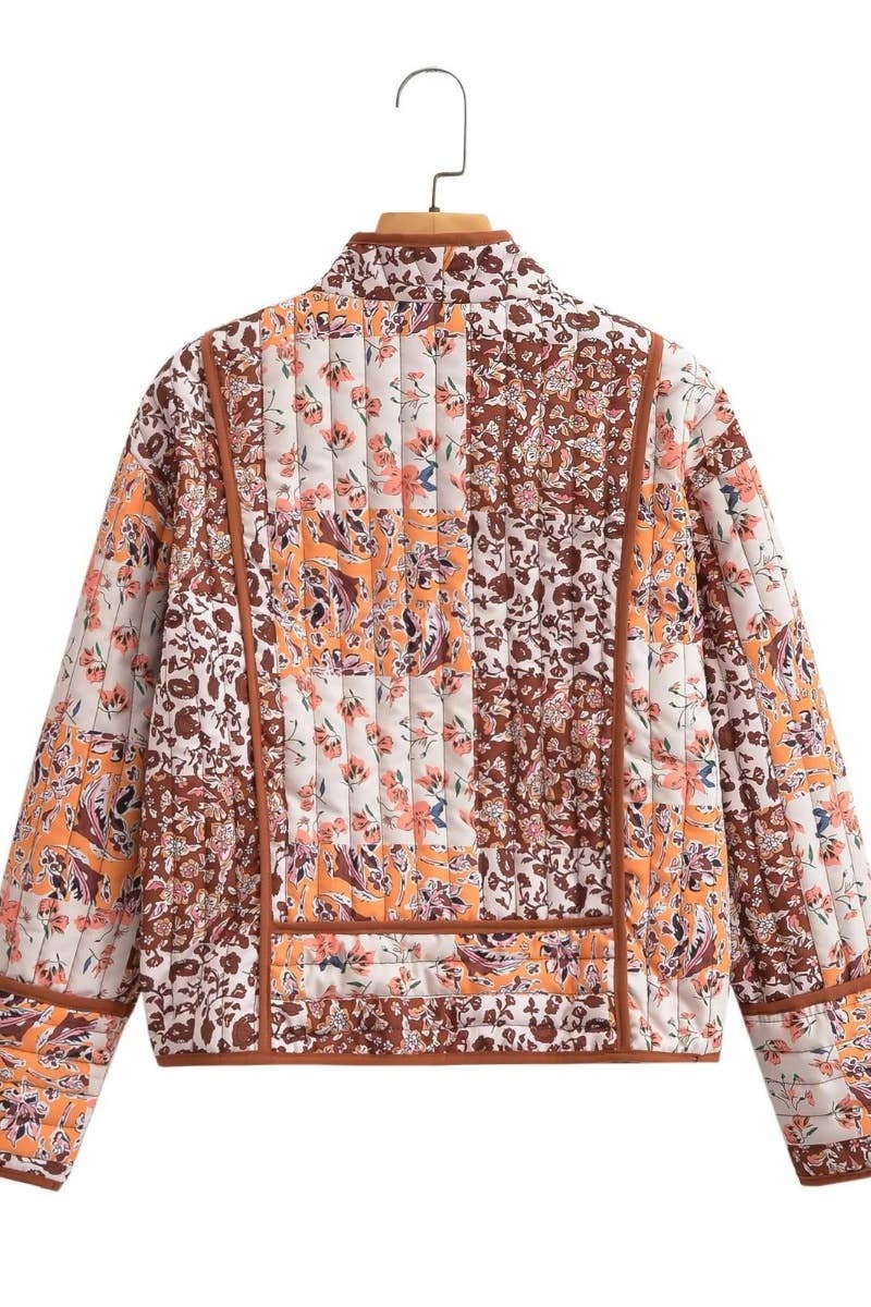 CWOCO0900_WINTER POCKET LONG SLEEVE COTTON-PADDED COAT