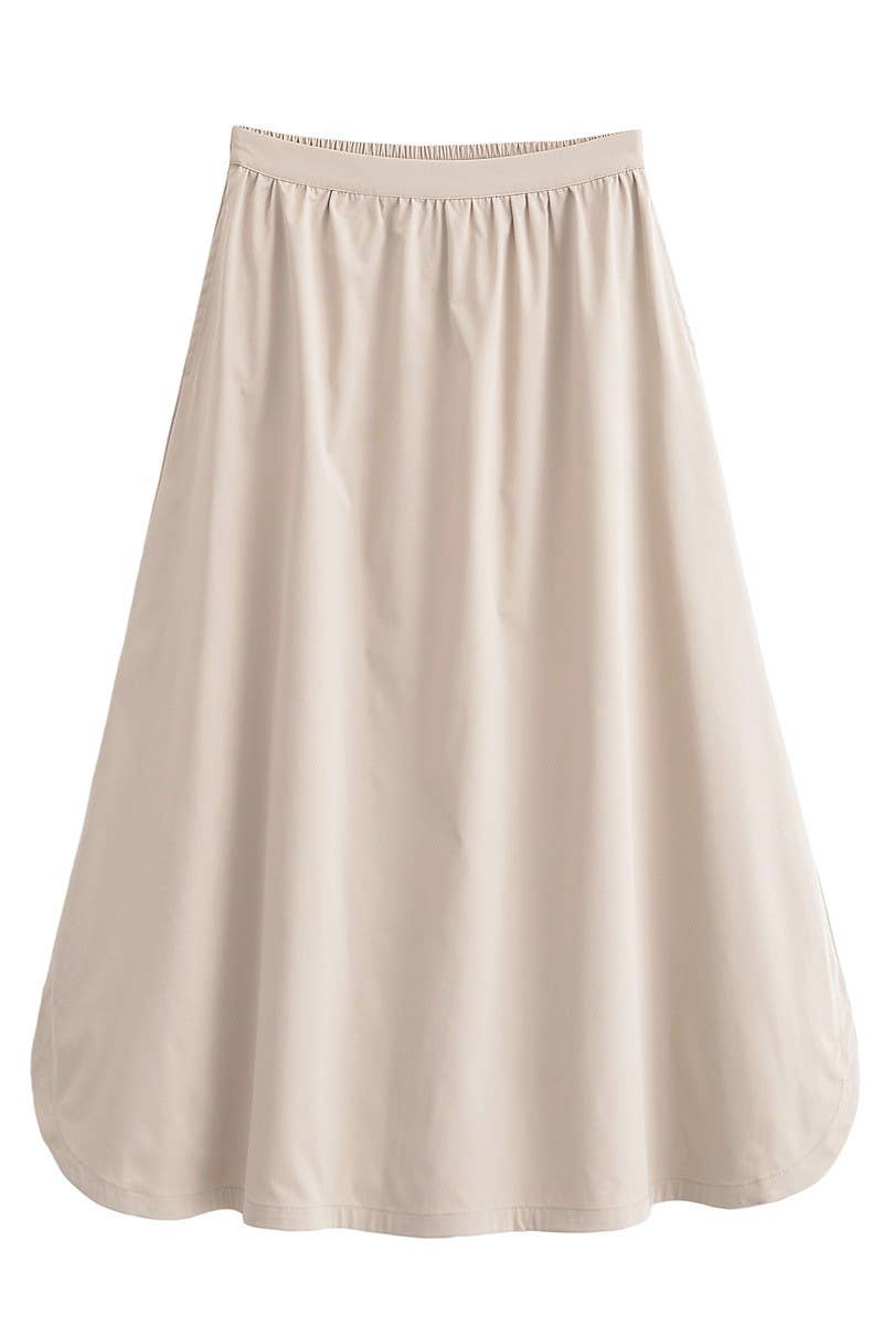 CWSBSSL0141_VEST+SKIRT COMFORTABLE CASUAL WORKWEAR SUIT