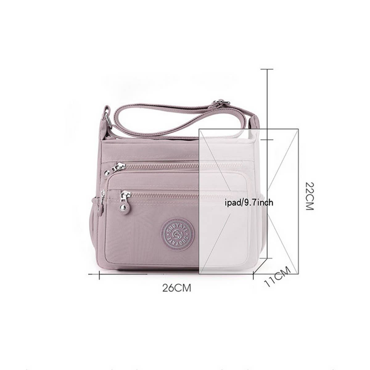 COMMUTING FASHION TRAVEL SHOULDER MESSENGER BAG