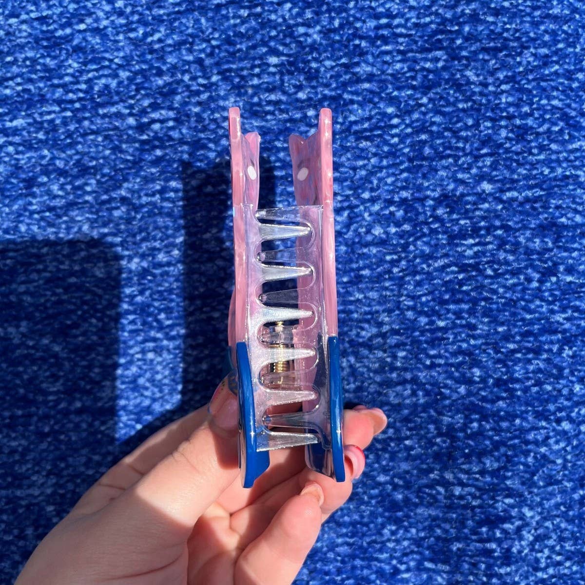 CWAHA1571_FUN CARTOON DOG CAT KOI BILLIARDS HAIR CLAW CLIP