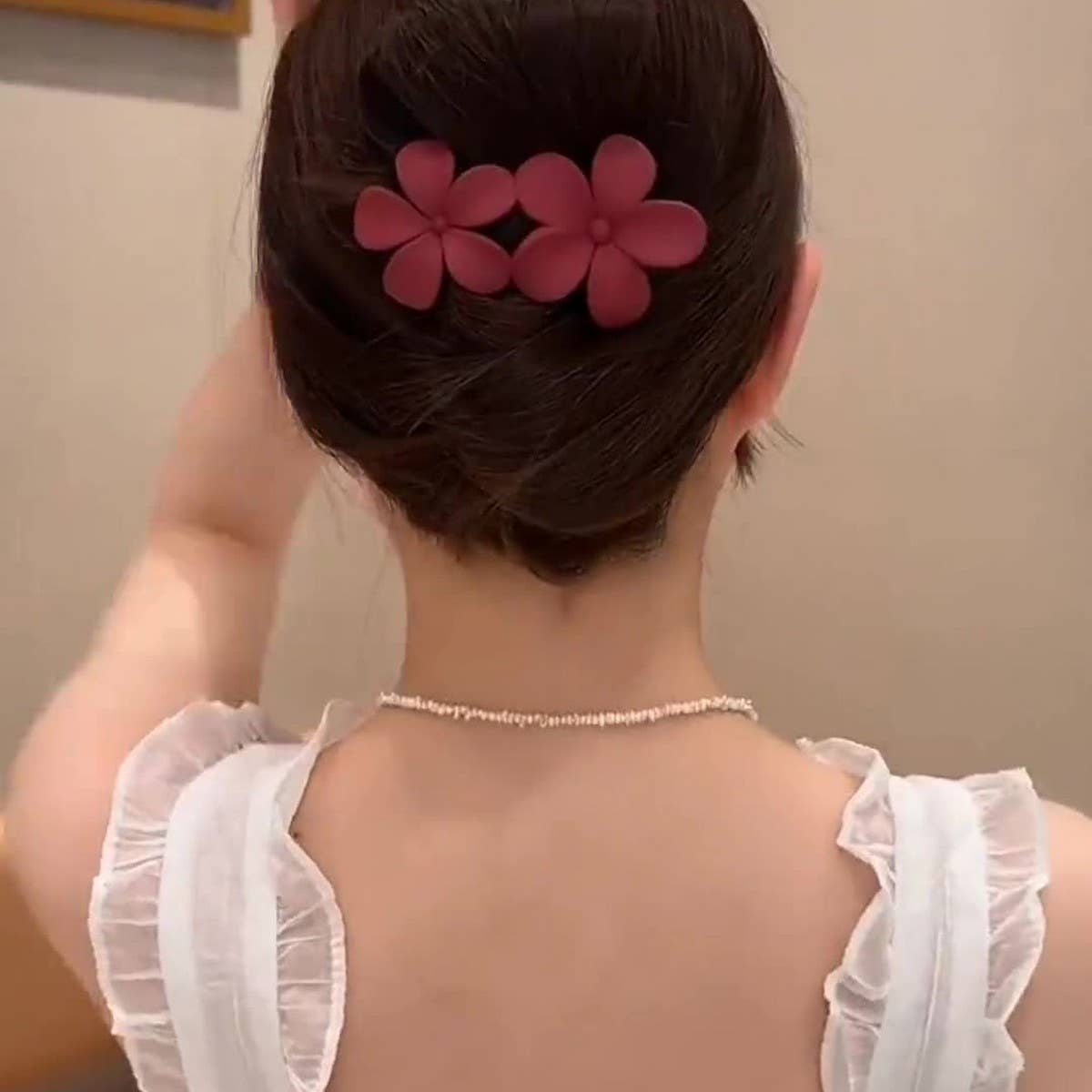 Butterfly & Flower Hair Clip ?“Updo Accessory_CWMM5006