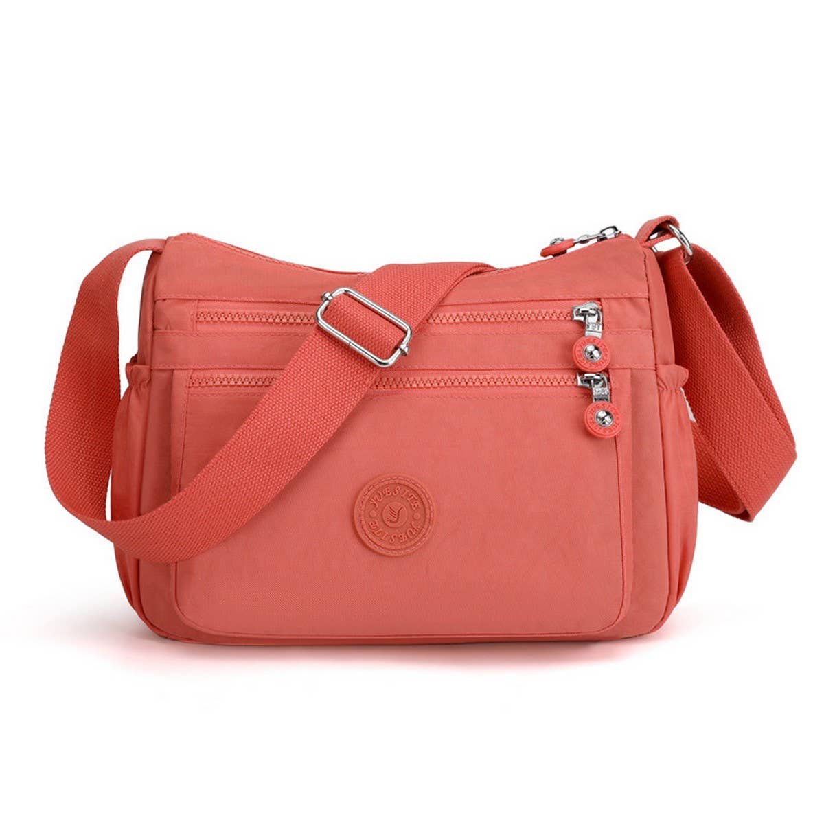 SIMPLE AND ELEGANT NYLON CROSSBODY SHOULDER BAG