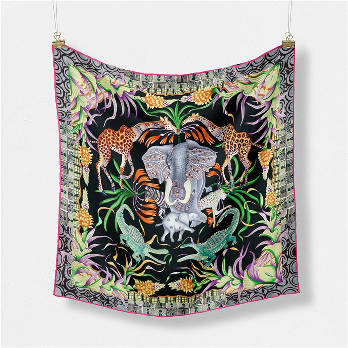 Silky Animal Print Scarf ? Mother's Day Gift
