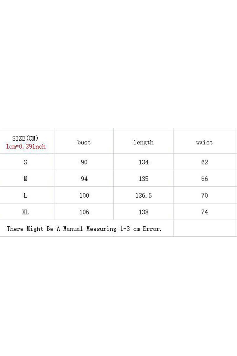 CWDMD5847_GEOMETRIC PRINT V-NECK RUFFLED LONG SKIRT