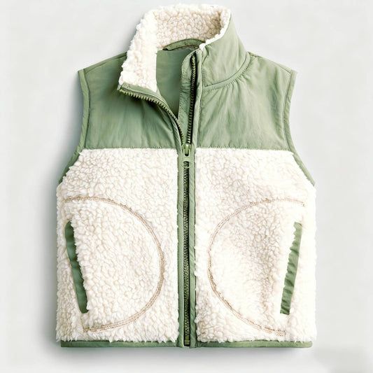 Fleece fashion jacket fleece vest