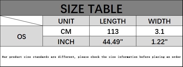 Fashionable and simple round metal waist chain