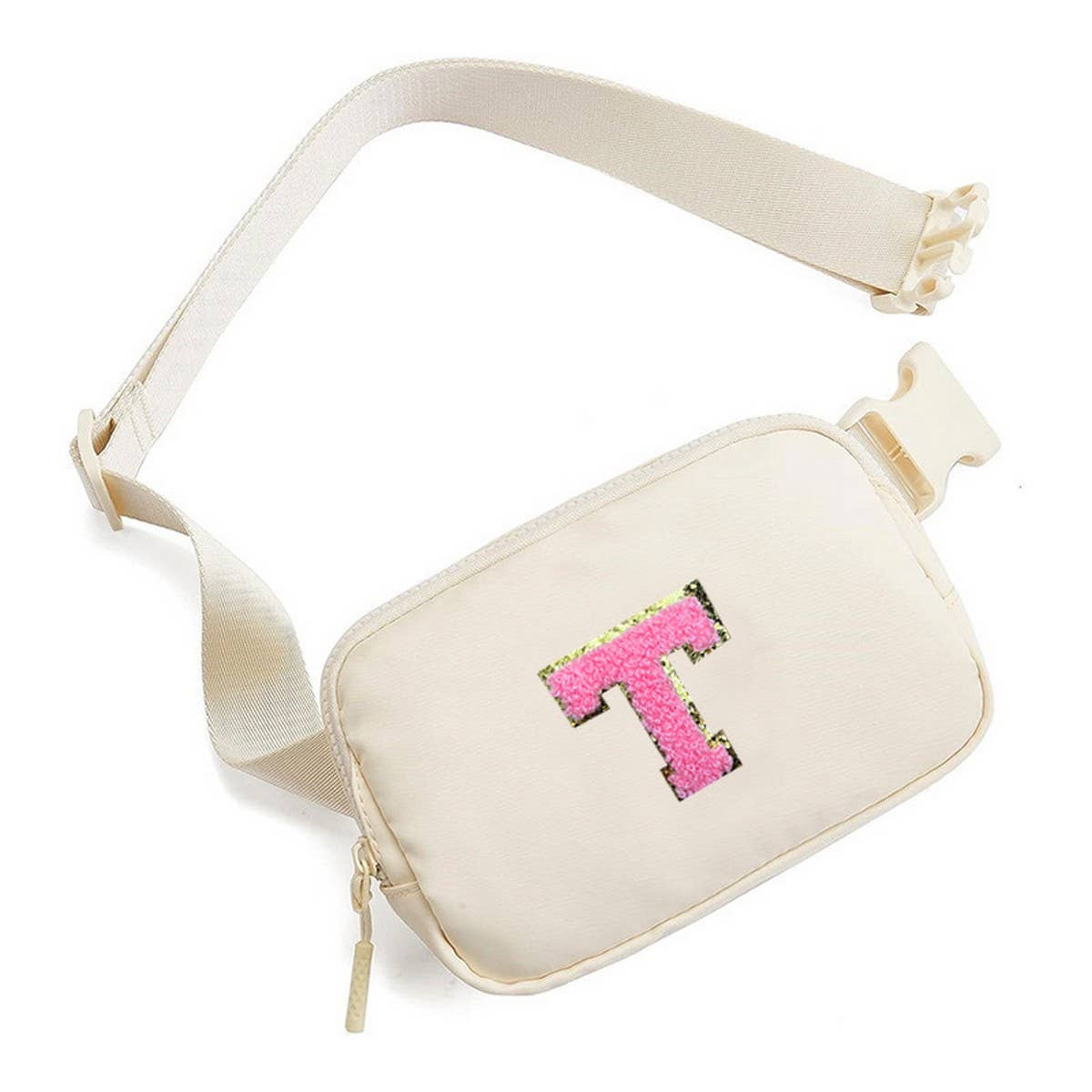 Nylon Letter Belt Bag??Adjustable Sport Waist Pack_CUAB0281