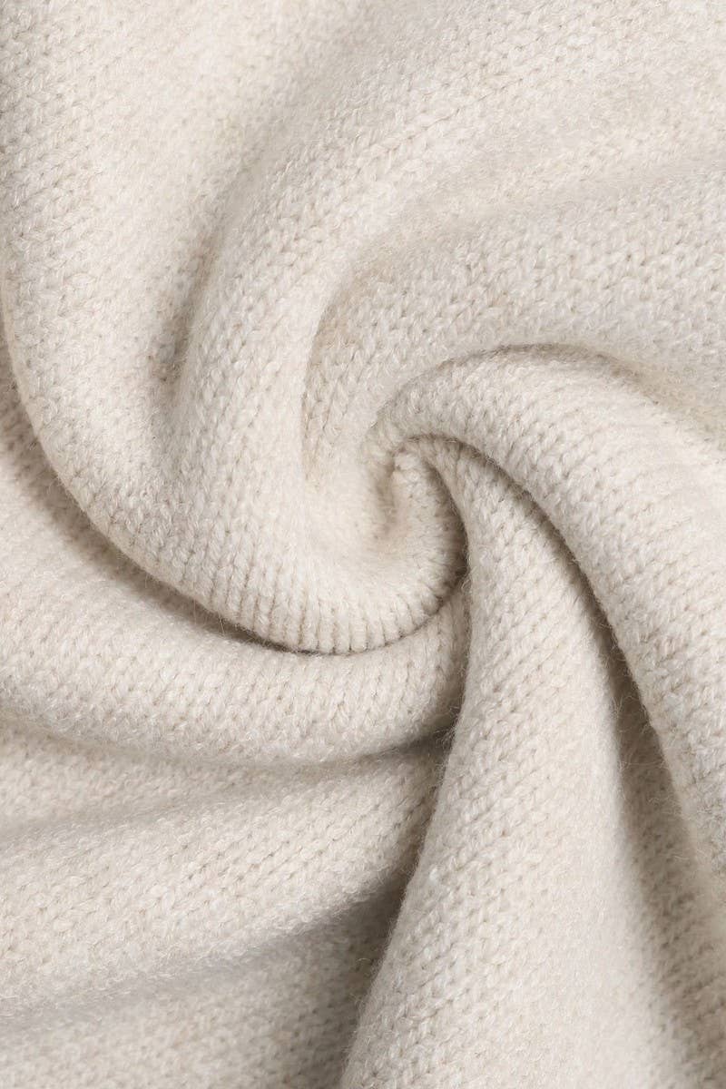 CWOSWL07130_ETHNIC STYLE ROUND NECK PULLOVER KNITTED SWEATER