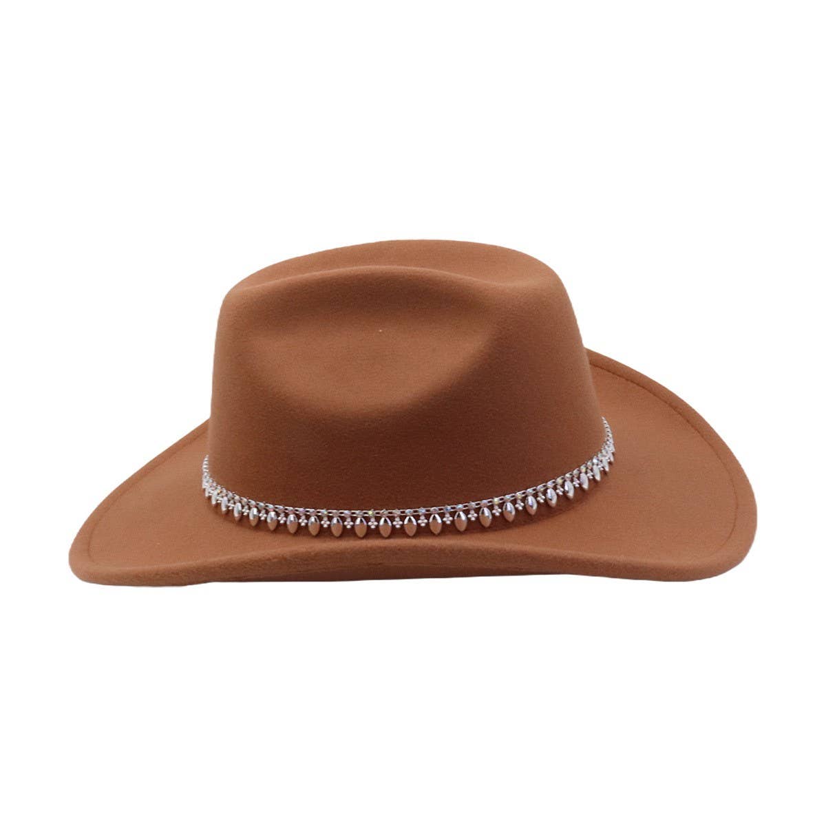 Couple Fedora Jazz Hat Western Ethnic Wool Hat_CWAH04370