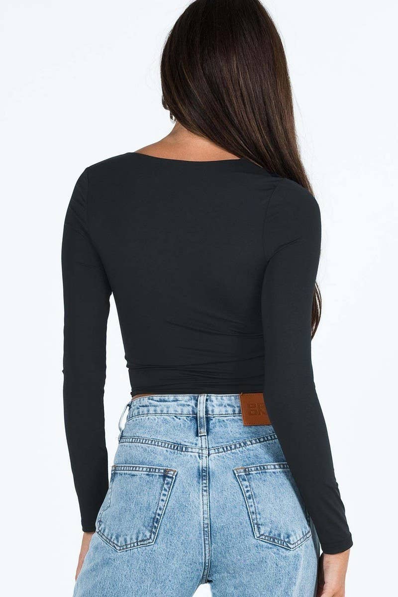 CWTBLL3794_SKIMS INSPIRED SQUARE NECK LONG SLEEVE TOP