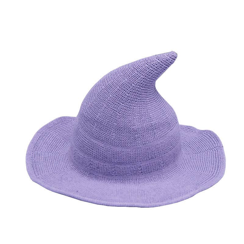 Halloween Pointed Witch Hat, Knit & Foldable_CWAH0617