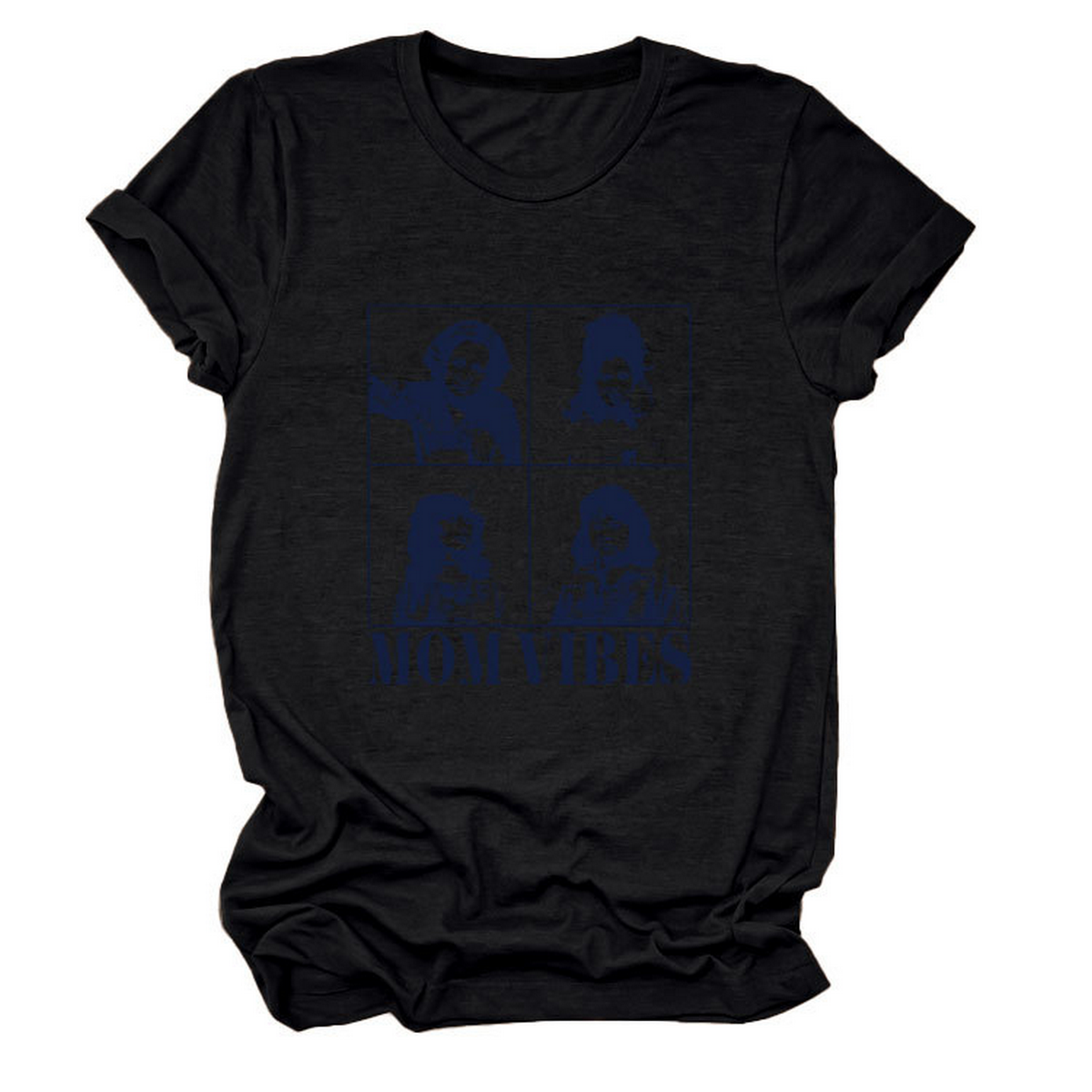 Trendy Casual Women's Crew Neck T-Shirt