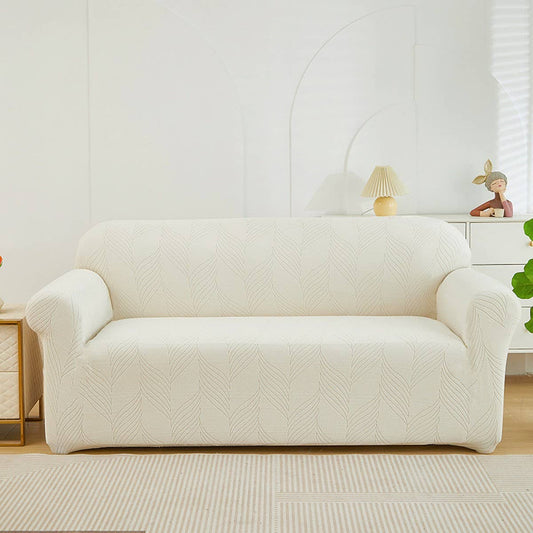 Thick Jacquard Velvet Sofa Cover, Stretch Fit