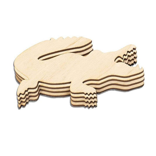 CWASC2676_JUNGLE ANIMAL HANDMADE DIY WOODEN CRAFTS