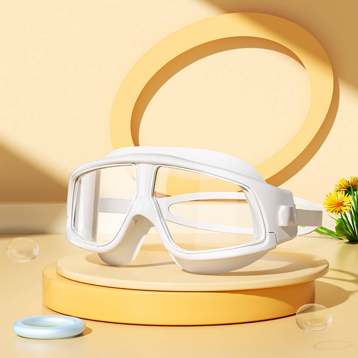 Adult HD Anti-Fog Prescription Swim Goggles_CWMM6631
