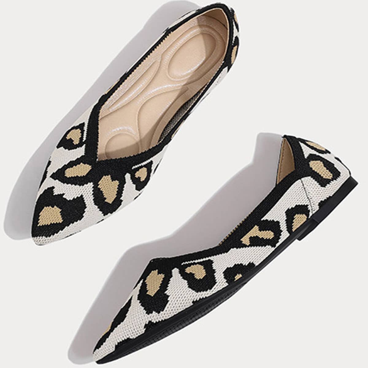 COMFORTABLE POINTED FLAT SHOES FOR WOMEN