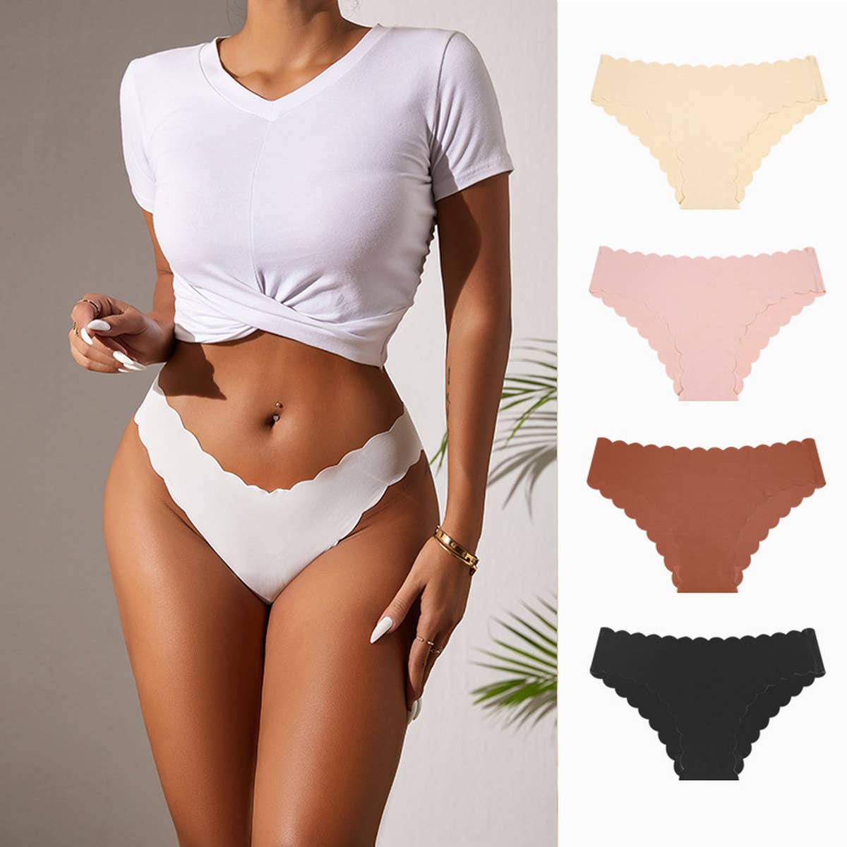 NAKED WAVY LACE UNDERWEAR
