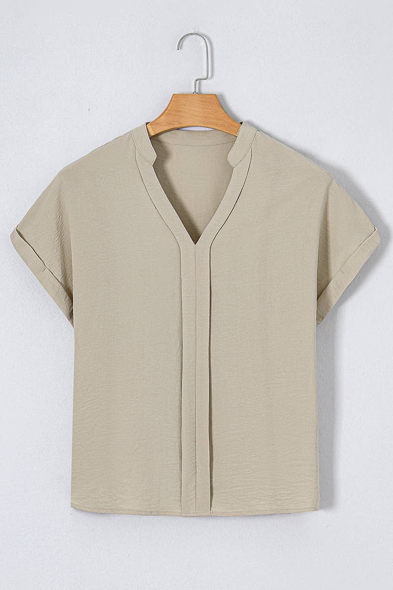 A stylish simple wrinkly thin breathable jumper