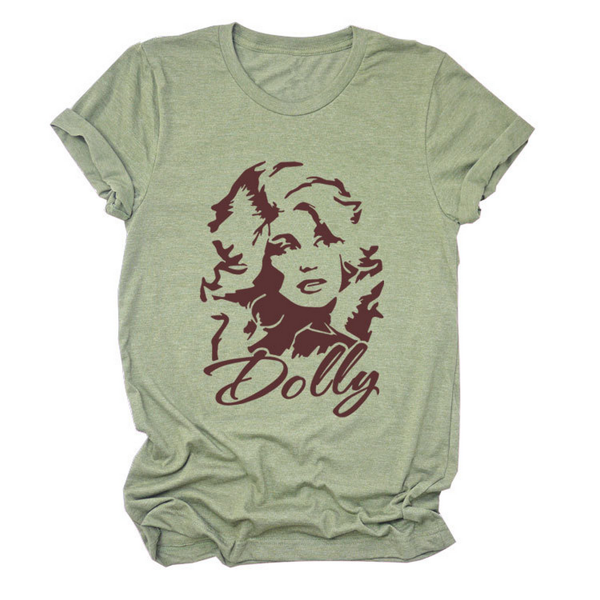 Trendy Women¡¯s Tee ? Casual Round Neck Shirt