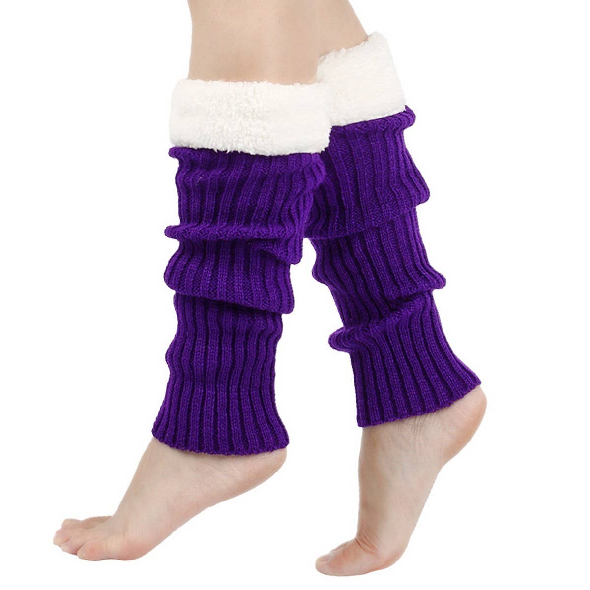 CWMM10089_COZY LEG WARMERS &AMP FOOT FOR CHRISTMAS