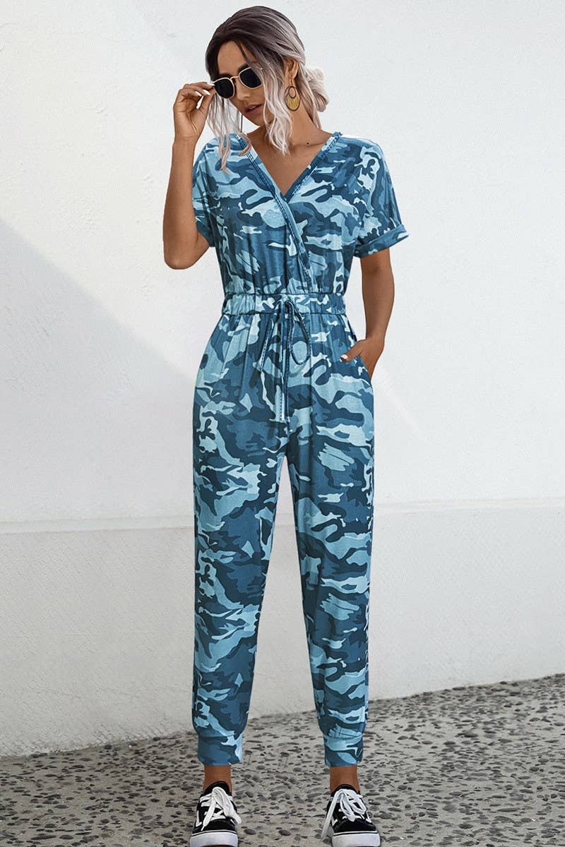 CWSJS1342_SUMMER NEW SEXY V-NECK CROSS BODYSUIT