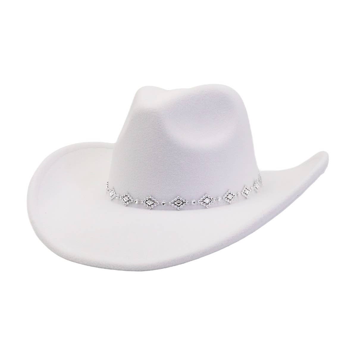 Men & Women  Felt Cowboy Western Fedora_CWAH04442
