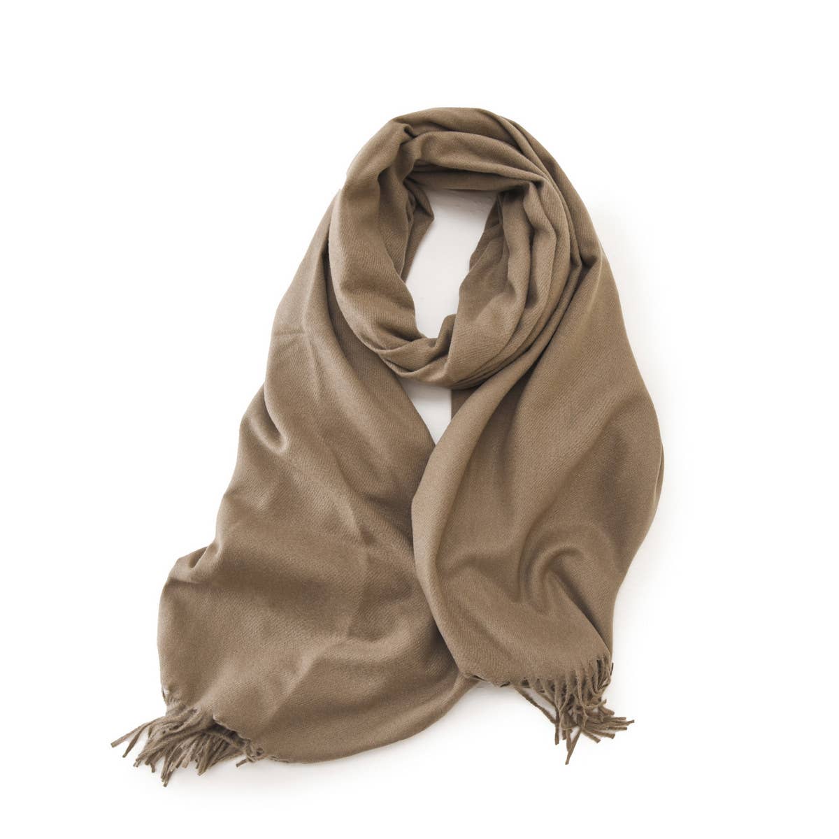 Winter Scarf Shawl - Soft Warm Fringe Design