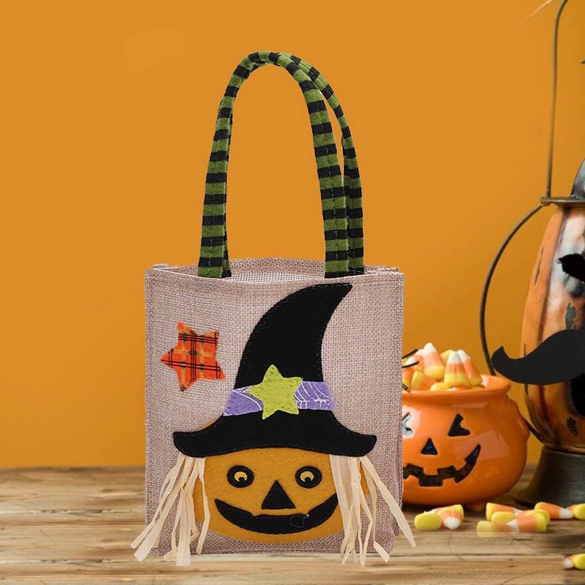 CWAB2573_Halloween Creative Cartoon Pumpkin Candy Gift Bag