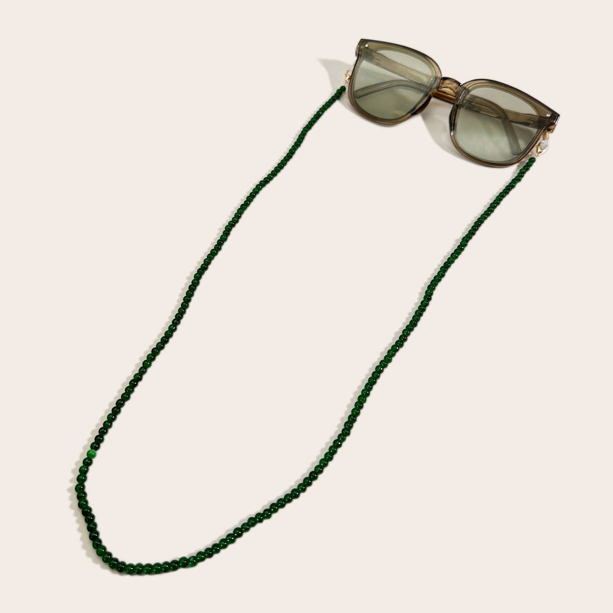 STYLISH HANDMADE BEADED GLASS GLASSES LANYARD_CWMM1152
