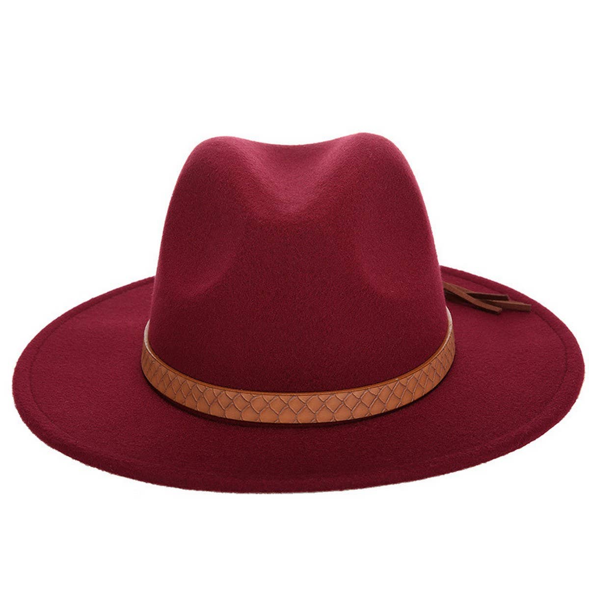 NEW AUTUMN AND WINTER FLAT BRIM JAZZ HAT_CWAH2098