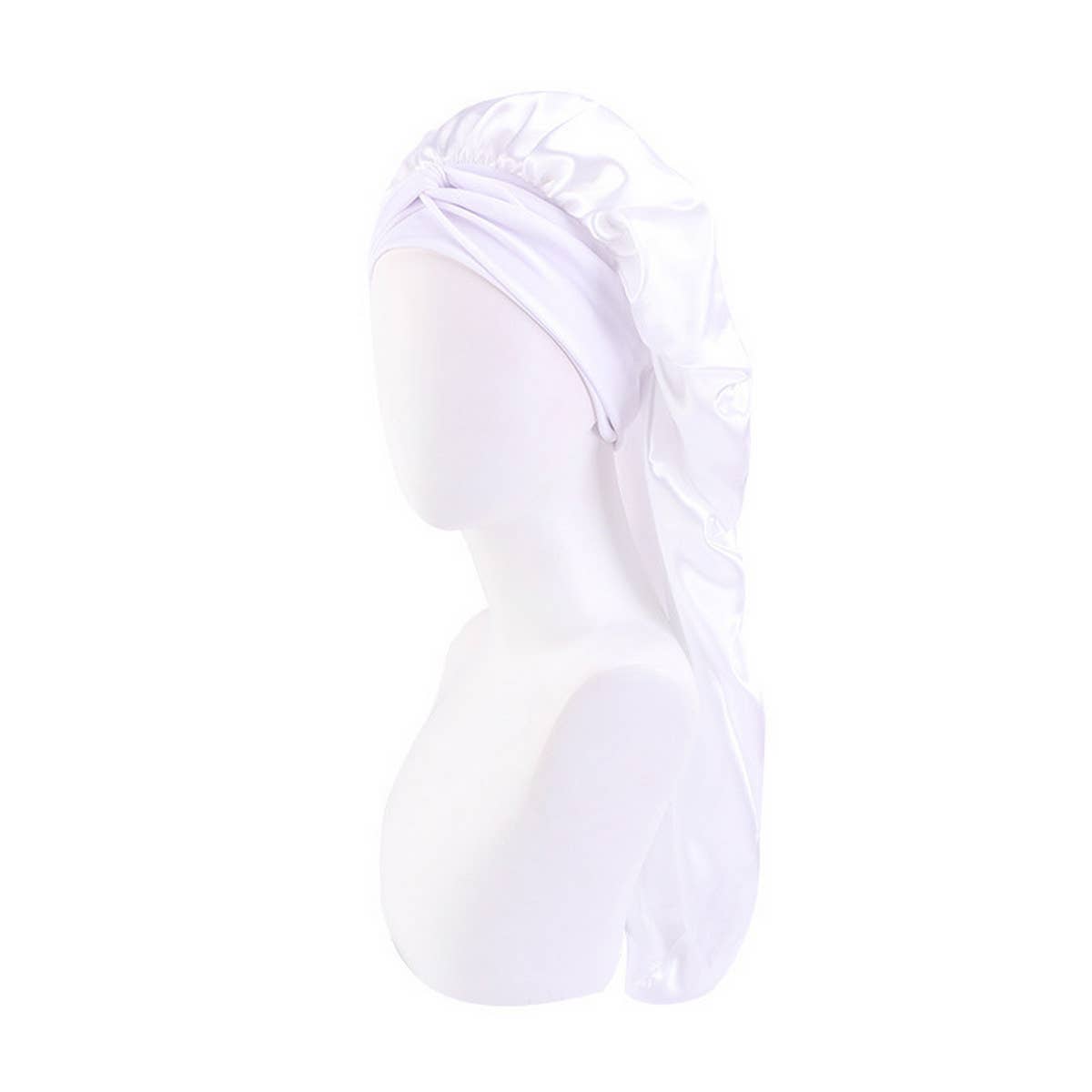 ADJUSTABLE STREAMER LONG NIGHTCAP_CWAH1484
