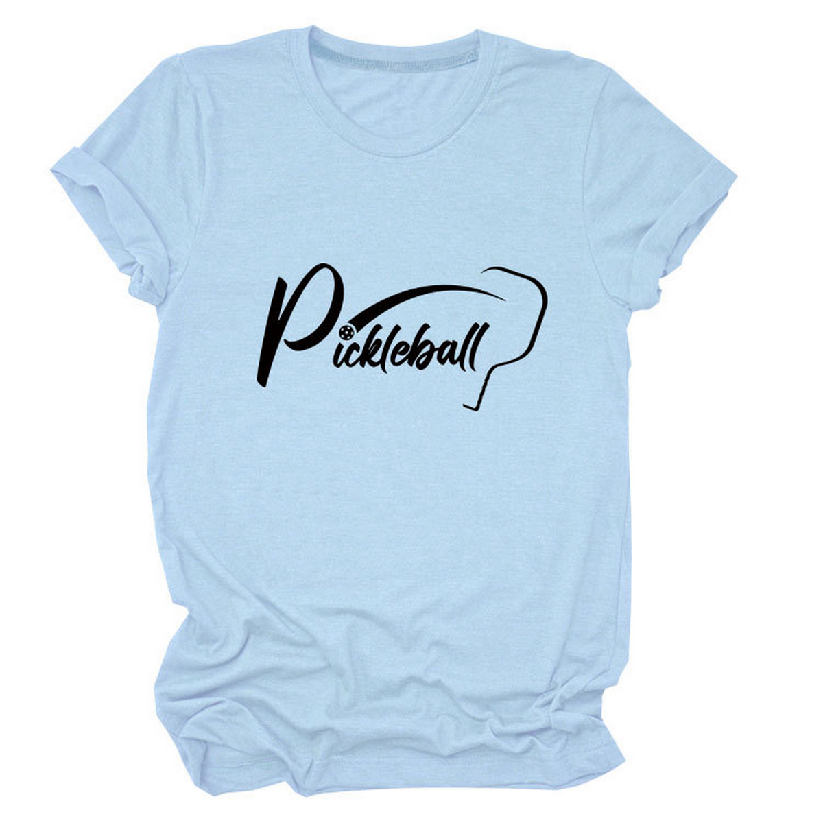 Women?™s Fashion Pickleball Tee ??Summer Plus Size_CWTTSL0492