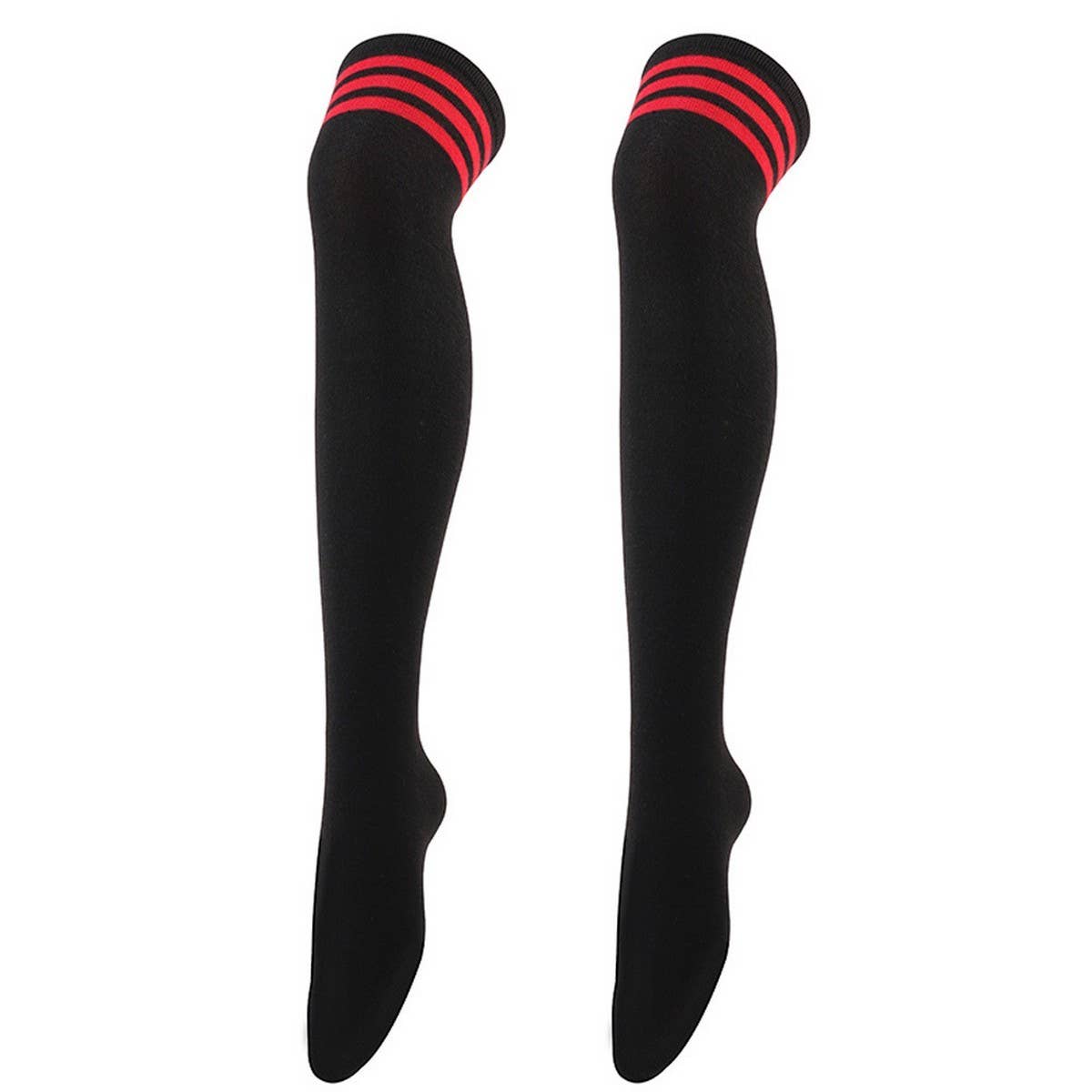CWMM10088_WOMENKNEE-HIGH DANCE SOCKS COSPLAY