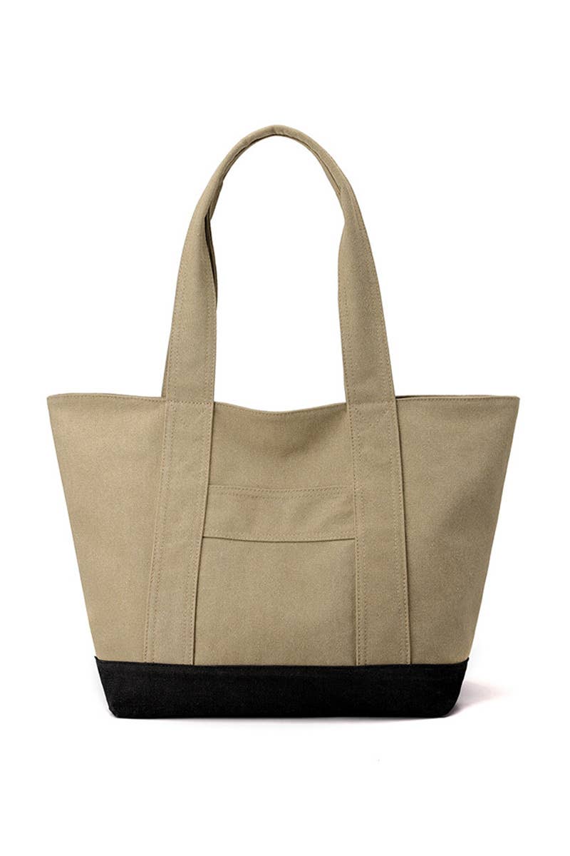 CASUAL DAILY CANVAS SHOULDER BAG_CWAB0519