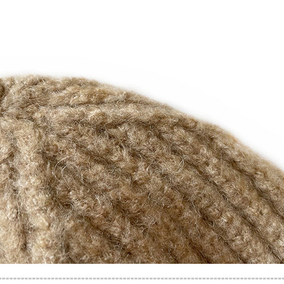 ADULT SIMPLE SOLID COLOR PULLOVER KNITTED HAT_CWAH2053