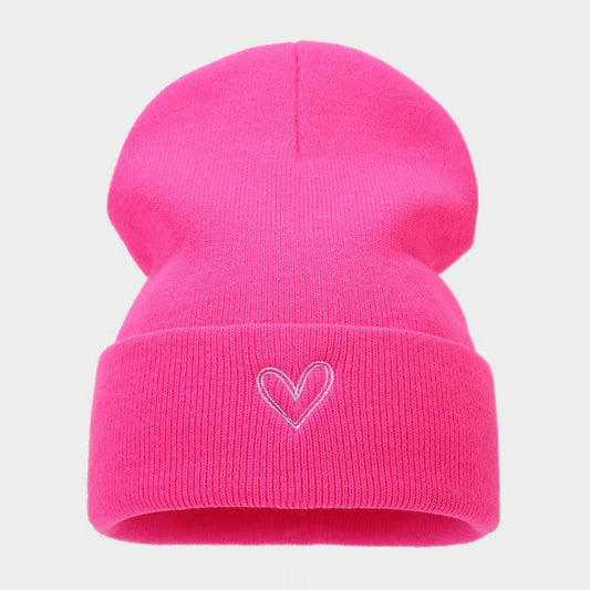 EMBROIDERY NEEDLE AUTUMN AND WINTER KNITTED HAT_CWAH2122