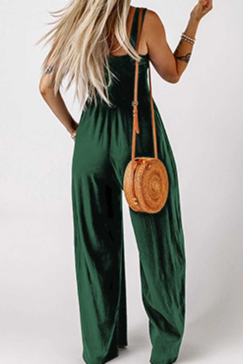 CWSJS1093_HIGH-WAISTED JUMPSUITS WITH SLEEVELESS SUSPENDERS