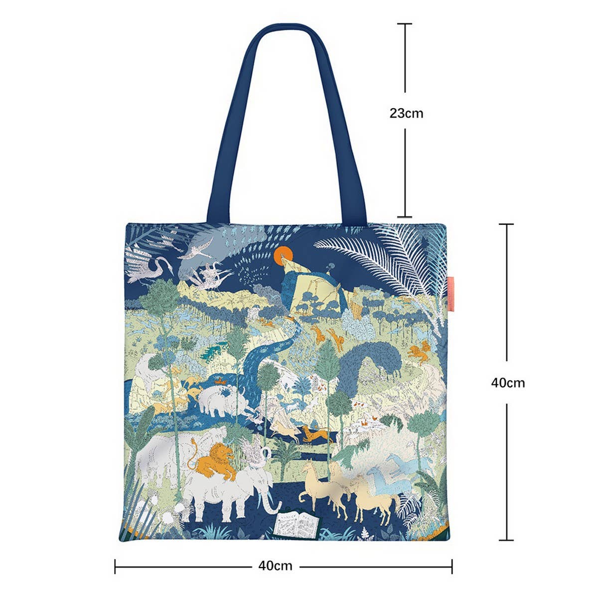 Student Canvas Tote Bag, Spacious Design_CWAB5138