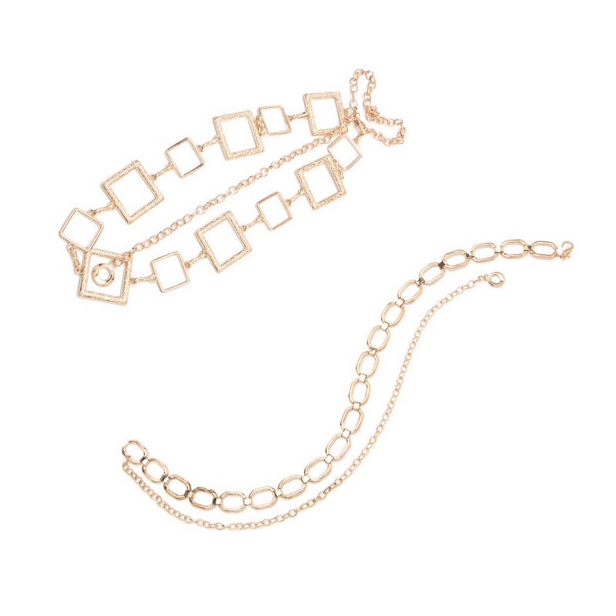 CWABE0888_FASHIONABLE METAL CHAIN DECORATIVE WAIST CHAIN
