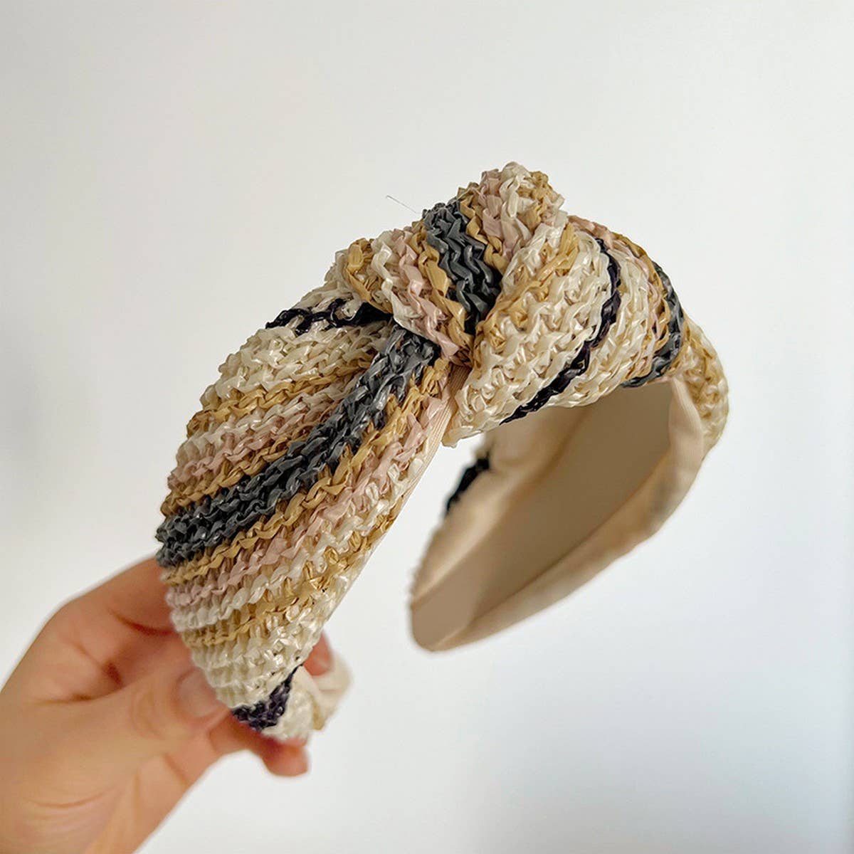 NEW STYLE STRAW KNOTTED HEADBANDS_CWAHA1155