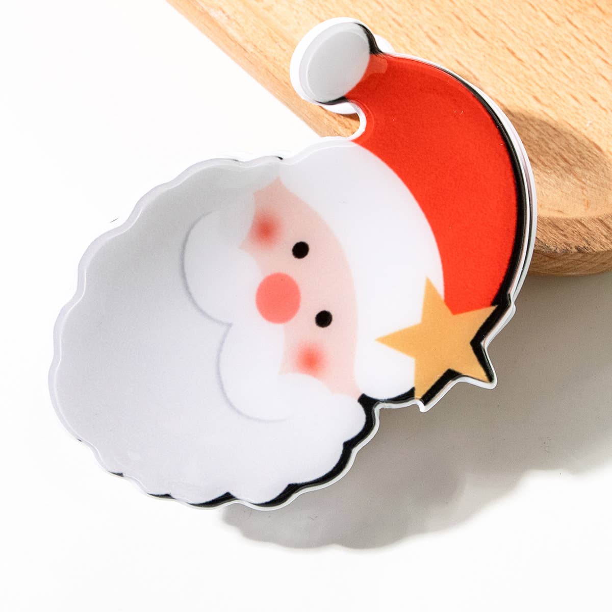 CHRISTMAS HAT ACETATE BOBBY PIN