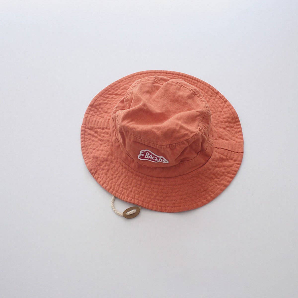 FASHION CHILDREN'S SIMPLE LETTER LOGO BUCKET HAT_CWAH2867
