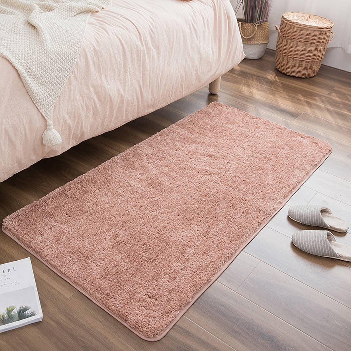 BEDROOM THICK BEDSIDE BLANKET BEDROOM CARPET_CWMM1594