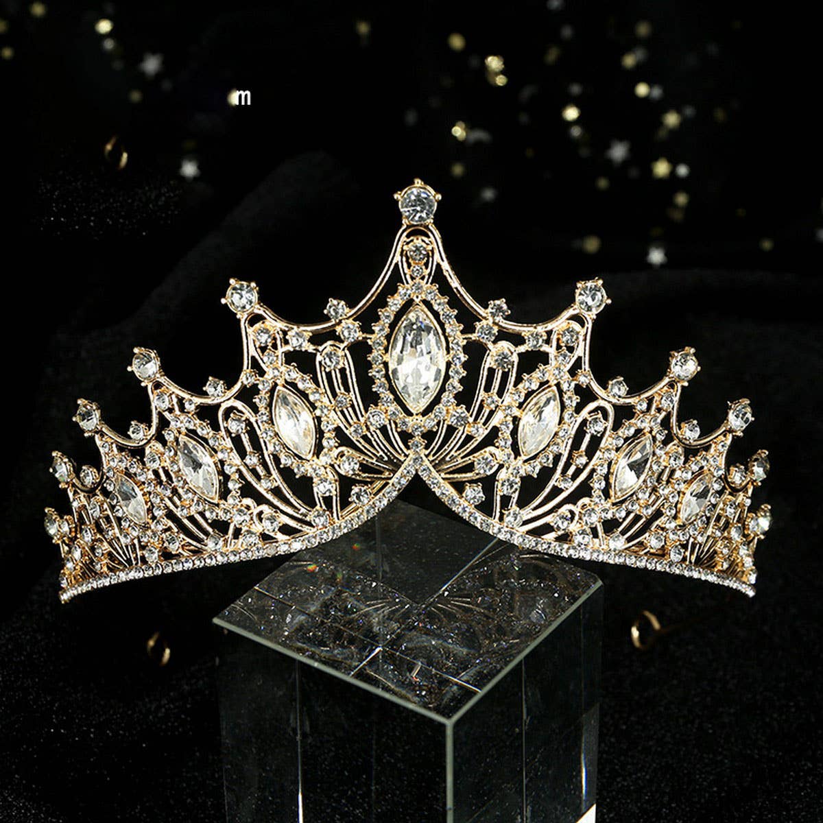 WEDDING CRYSTAL HAIR ACCESSORY BRIDAL CROWN