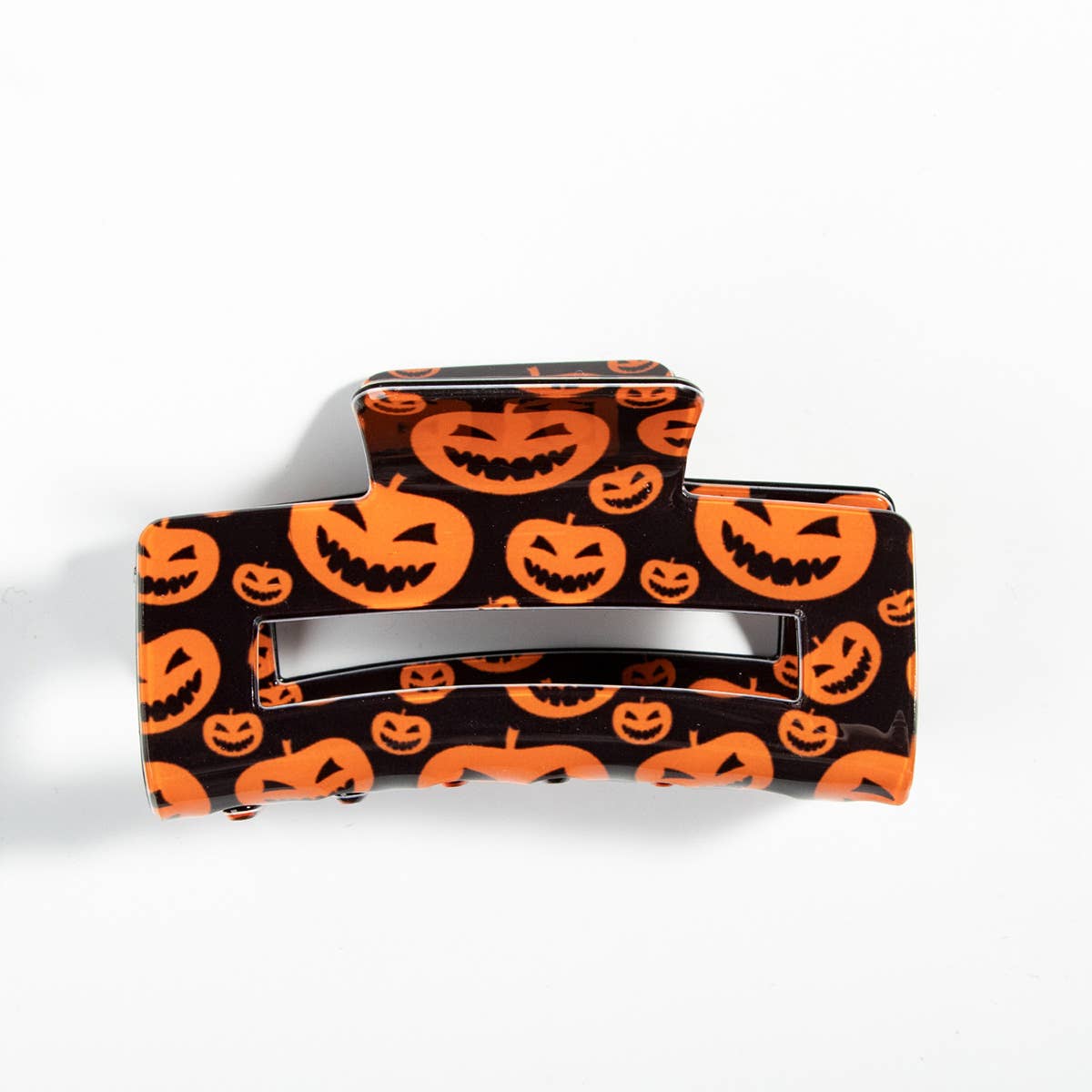 Halloween Spiderweb Hair Claw - Ghost Pumpkin Clip_CWAHA1447