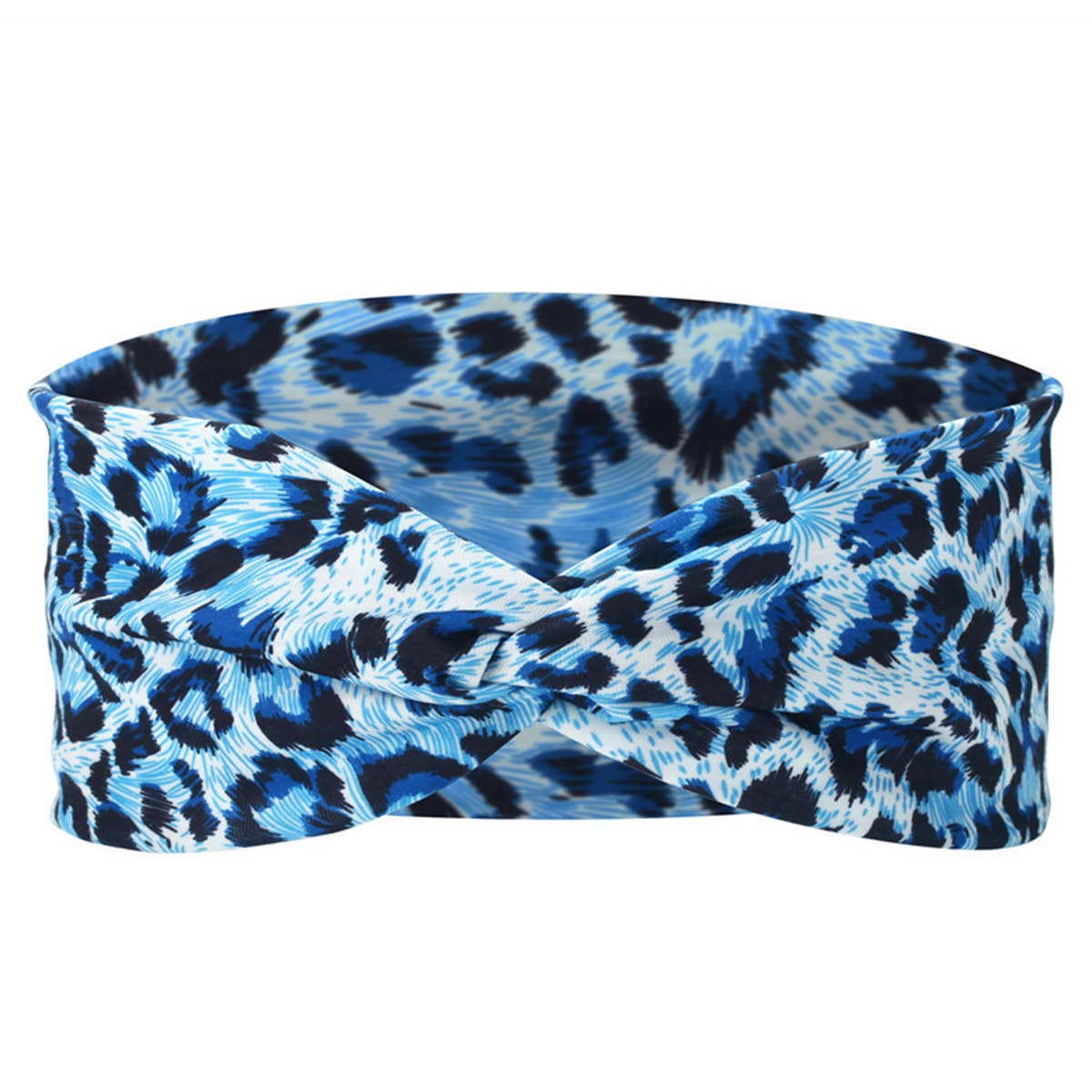CWAHA6421_KNOTTED CROSS HEADBAND SPORTS HEADBAND