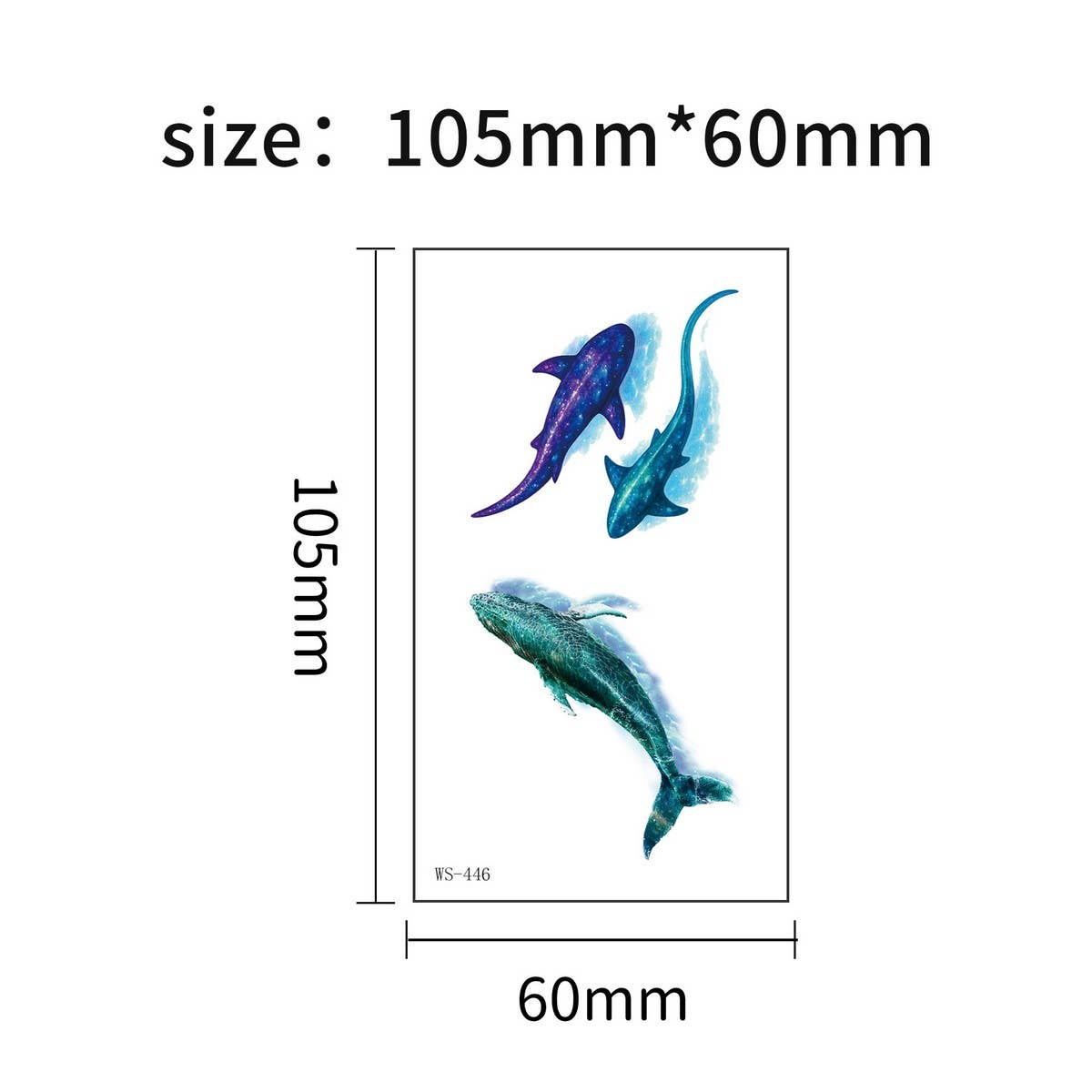 3D Realistic Animal Tattoos ??Dino, Turtle, Bug_CWMM8391